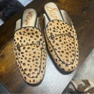 Sam Edelman mules Leopard